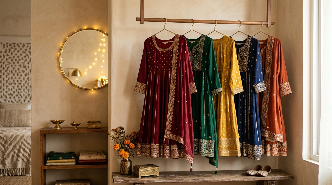 5 Flattering Anarkali Kurta Sets with Dupatta Under ₹899 on Amazon (2026)