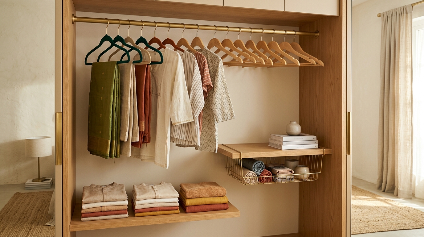 5 Space-Saving Clothes Hangers & Closet Organizers Under ₹499 (2026)